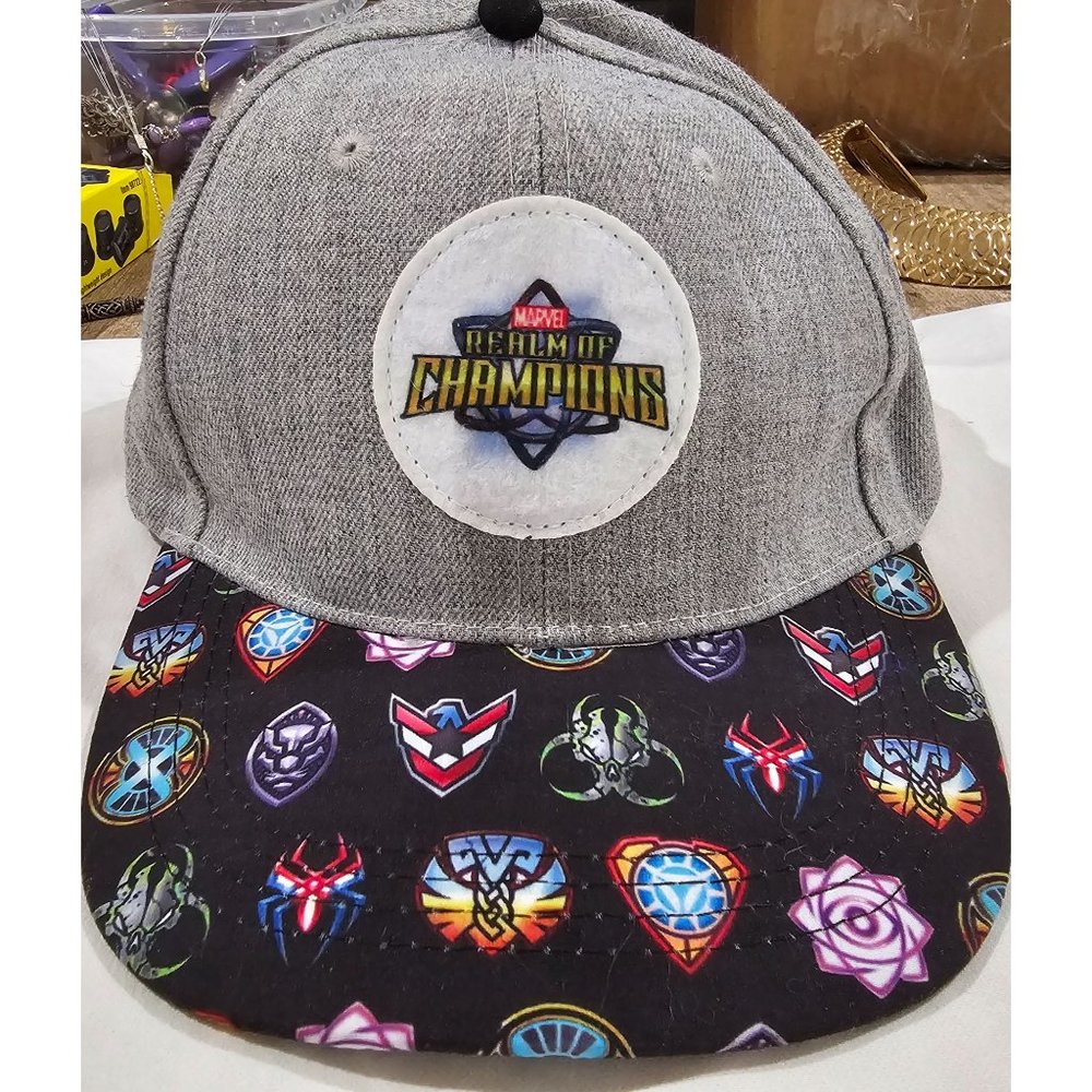 Marvel‎ Realm of Champions Baseball Cap Hat 2019 NYCC Kabam Contest